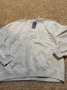 New with Tags Parke x Target Mock Sweatshirt